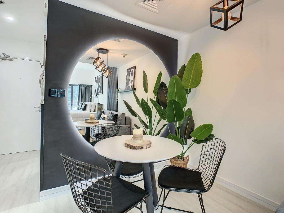 Luxury Modern Studio In Jlt With Amazing View & Rooftop Pool - Sleeps 3 Dubái Exterior foto